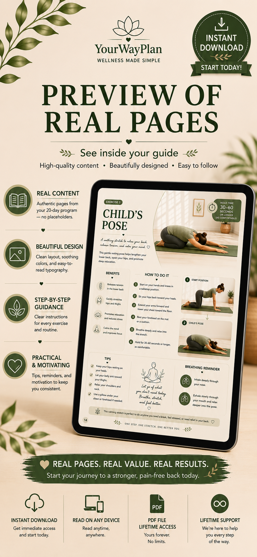 Lower Back Pain Relief | Gentle Daily Exercises for Lasting Relief