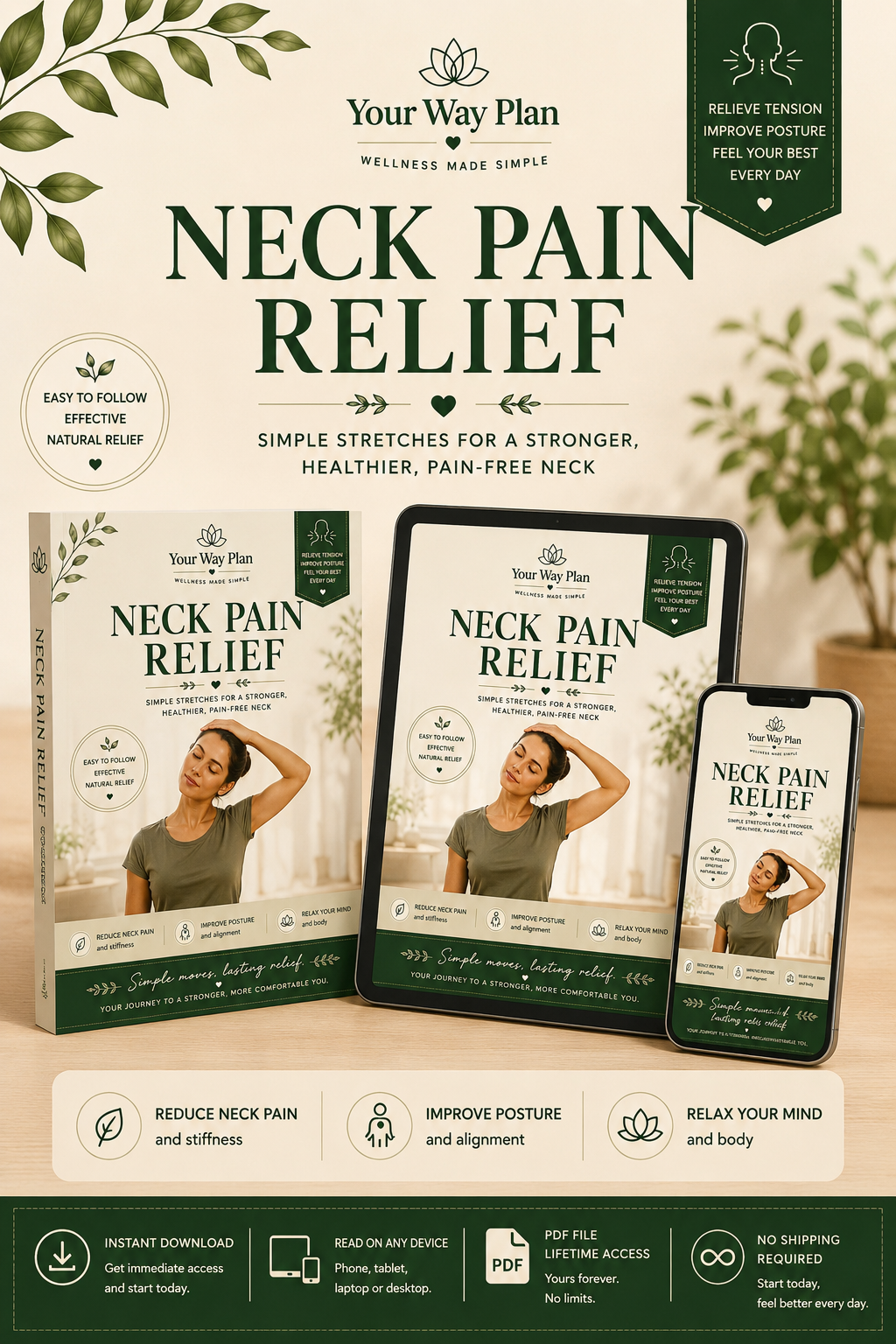 Neck Pain Relief | Gentle Daily Exercises for Lasting Relief
