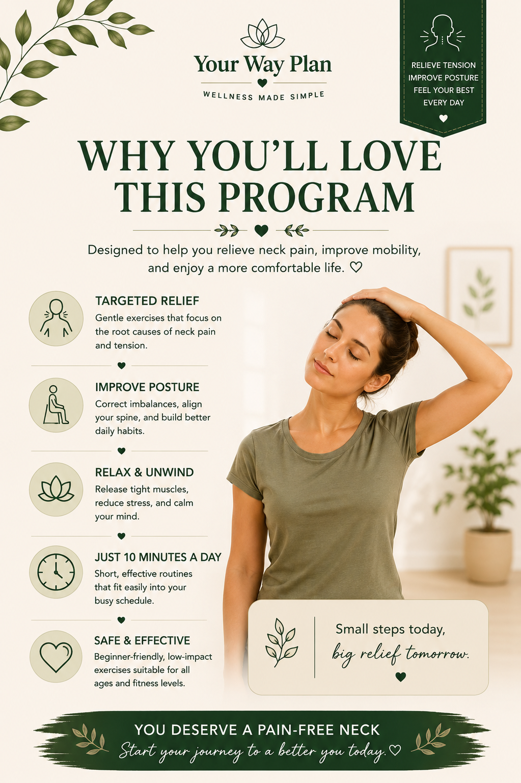 Neck Pain Relief | Gentle Daily Exercises for Lasting Relief