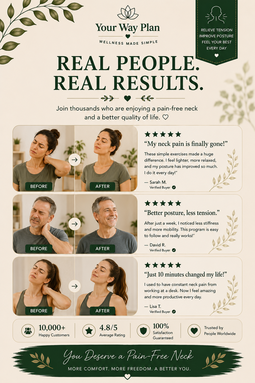 Neck Pain Relief | Gentle Daily Exercises for Lasting Relief
