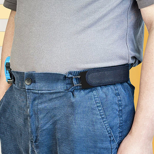👖✨ Cinturón elástico sin hebilla para hombres y mujeres – Ajustable, flexible y con ajuste invisible